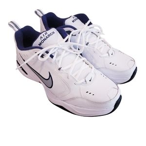Nike Air Monarch IV Sneakers 12M White/silver/navy